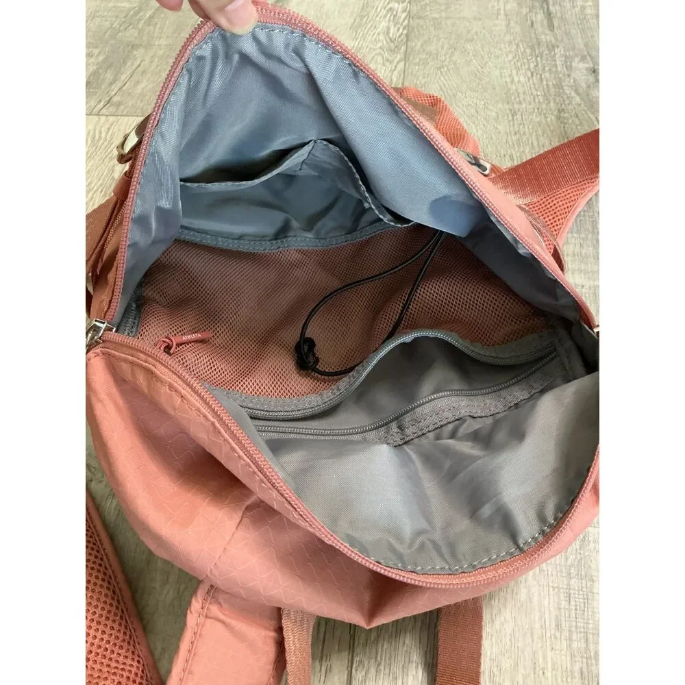 Athleta Excursion Backpack Snapdragon Rose Lightweight Hiking Travel Bag